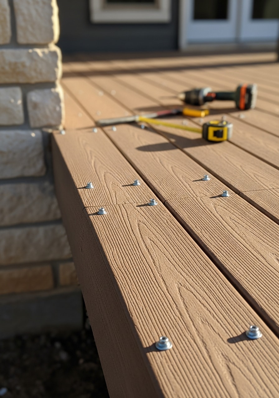 Close-up of quality home improvement work on a Denton property, demonstrating craftsmanship and attention to local building standards.